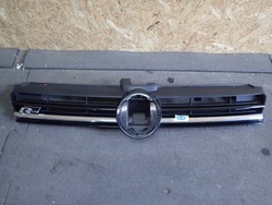 Решітка решітка радіатора vw golf vii 7 рестайлінг r line 5g0853653q фото №1