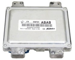 Компьютер ecu opel corsa e 1.4 e78 55587321 abab фото №1