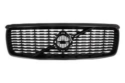 Volvo xc90-2015-2020 передний рестайлинг r-design решётка радиатора решётка радиатор полный чёрный фото №1