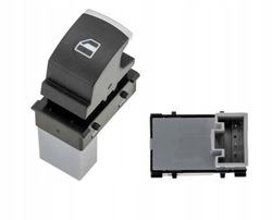 Перемикач підйомника скла golf jetta eos cc caddy seat alhambra 2005- фото №1