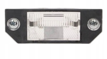 Лампа освещение номерного знака ford focus ii / c-max з лампами polcar фото №1