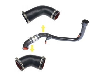 Труба turbo citroen jumpy peugeot boxer fiat ducato фото №1