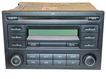 Радіо rcd200 радіопрогравач 6q0035152e mp3 з код pin фото №1