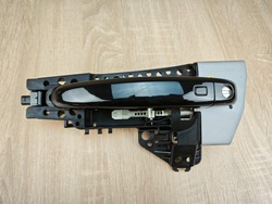 Оригінальна ручка зовнішня лівий перед keyless audi a5 8t рестайлінг ly9t 14km! фото №1