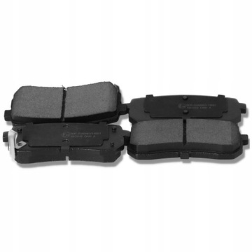 Гальмівні колодки гальмівні kia carnival 06- зад фото №1