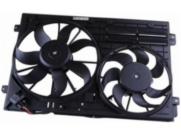 Вентилятор радіатор vw caddy iv mk4 1.0-2.0 iii mk3 1.2-2.0 фото №1