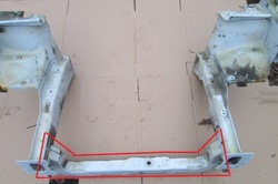 Chrysler town country 11 балка pod радиатор перед фото №1