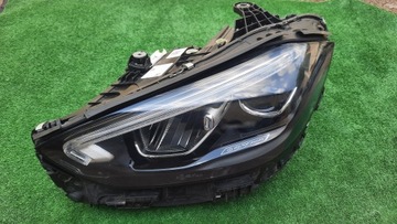 Mercedes c-klasa w206 повний led лампа передня фото №1
