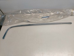 Mercedes w124 do 93r планка хром бампера левый зад новая a1248801536 фото №1