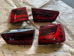 Audi a6 c7 рестайлинг 4g 4g9 avant универсал matrix led лампы задние зад kpl 4szt фото №1