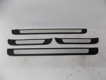 Audi a6 c7 allroad планки накладки порога комплект фото №1