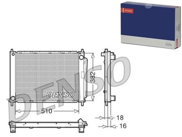 Конденсатор кондиционера renault clio iii modus 1.2- фото №1