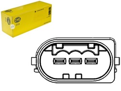 Датчик уровня масла volvo v40 d5, 2,4d, 2,5t 12- фото №1