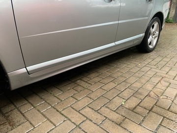 Volvo v70 07- накладка na порог планка пороговая 477 фото №1