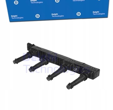 Котушка запалювання delphi do opel zafira family b 2.0 фото №1
