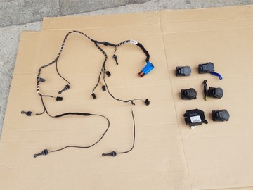 Комплект двигунчики нагрівача + джгут / opel vectra c signum рестайлінг 05-08 фото №1