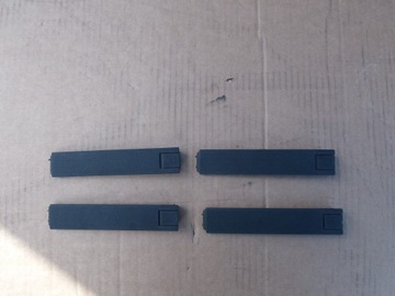 Заглушка планки даховий opel corsa c 1.0 benz 009114737 фото №1