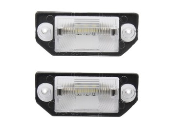Лампочки led номерного знака регистрационный vw passat 96-00 фото №1