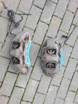 Зажимы тормозные audi a8 d5 q7 4m0615105t 4m0615106t комплект 2 штуки фото №1