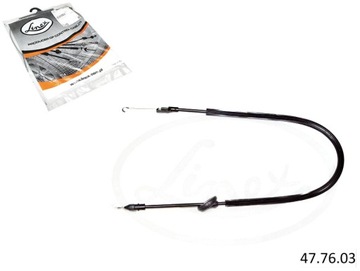 Трос дверь перед l l-709mm vw golf v 10.03-02.09 linex фото №1