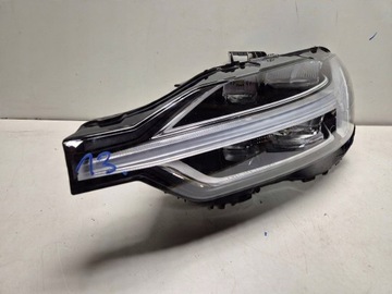 Лампа правая передняя перед повреждённая volvo xc60 ii led 31656616 фото №1