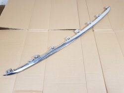 Спойлер бампера перед планка накладка хром mercedes cls w257 c257 2018-2023 фото №1