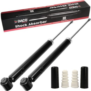 Амортизаторы + отбойники зад x2 audi a4 b7 daco германия фото №1