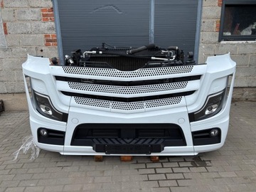 Бампер перед лампа решётка радиатора комплектный перед mrecedes actros mp5 фото №1