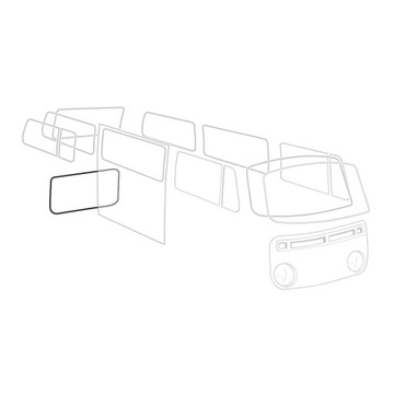 Прокладка крышки двигателя vw transporter t2 ogórek фото №1