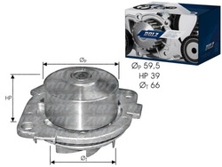 Насос води fiat dolz фото №1
