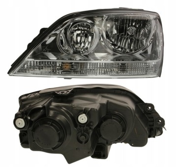 Фара лампа левый kia sorento 2002-2006 фото №1