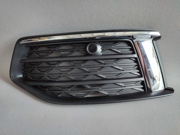 Audi a6 c8 4k0 решётка рамка левая хром 4k0807647c фото №1