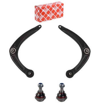 Рычаги перед + штифты citroen c4 ii ds4 peugeot 3008 5008 308 i ii фото №1