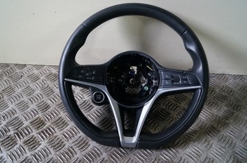 Руль кожа мульти alfa romeo stelvio giulia демонтаж коса фото №1