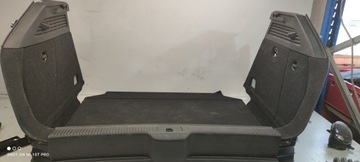 Обшивки багажника + підлога + накладка ременя audi a3 8v 3 двері фото №1
