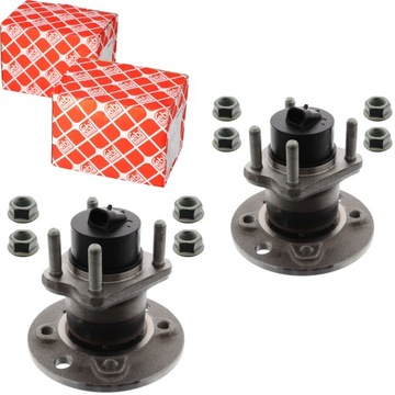 Ступица колёса зад x2 opel vectra b / astra g / combo febi bilstein фото №1