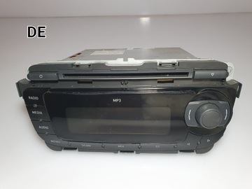 Seat leon ii рестайлинг 2010r радиопроигрыватель mp3 cd радио оригинал 1p0035153d фото №1