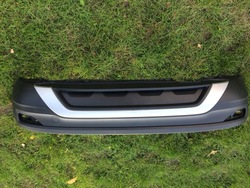 Накладка спойлер бампер зад задняя vw t cross фото №1