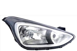 Tyc фара лампа передня hyundai i10 1.0 ia фото №1