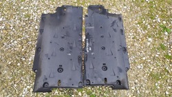 Nissan qashqai ii j11 плита защита шасси левая фото №1