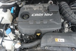 Hyundai i40 2013r двигун 1.7crdi d4fd 132l12au00 75tys автомат ix35 optima фото №1