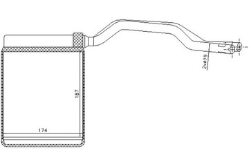 Nissens обігрівач ford c-max 2.0 cng dm2 фото №1
