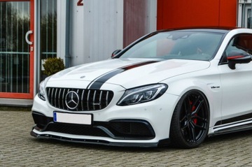 Переднее бампер спойлер / нижняя планка do mb c63 amg c205 a205 купе cabrio фото №1