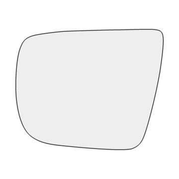 Szkło/lustro subaru forester sg 2003-2008 2004 фото №1