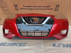 Nissan micra k14 бампер решітка 16- фото №1