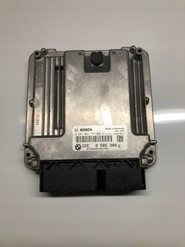Блок управления двигателя bmw 5 f10 f15 8585380 0281031777 фото №1