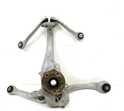 Audi a8 d4 4h рестайлінг поворотна опора ліва перед 4h0407241l фото №1