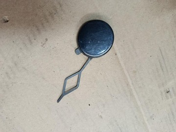 Citroen c-elysee - заглушка фаркоп бампера перед оригінал фото №1