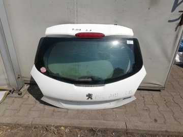 Кришка задня зад peugeot 208 12-19 фото №1