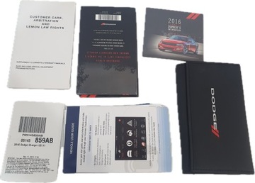 Оригінал dodge charger 15-чохол futerał książeczki інструкція механічна коробка передач guide фото №1